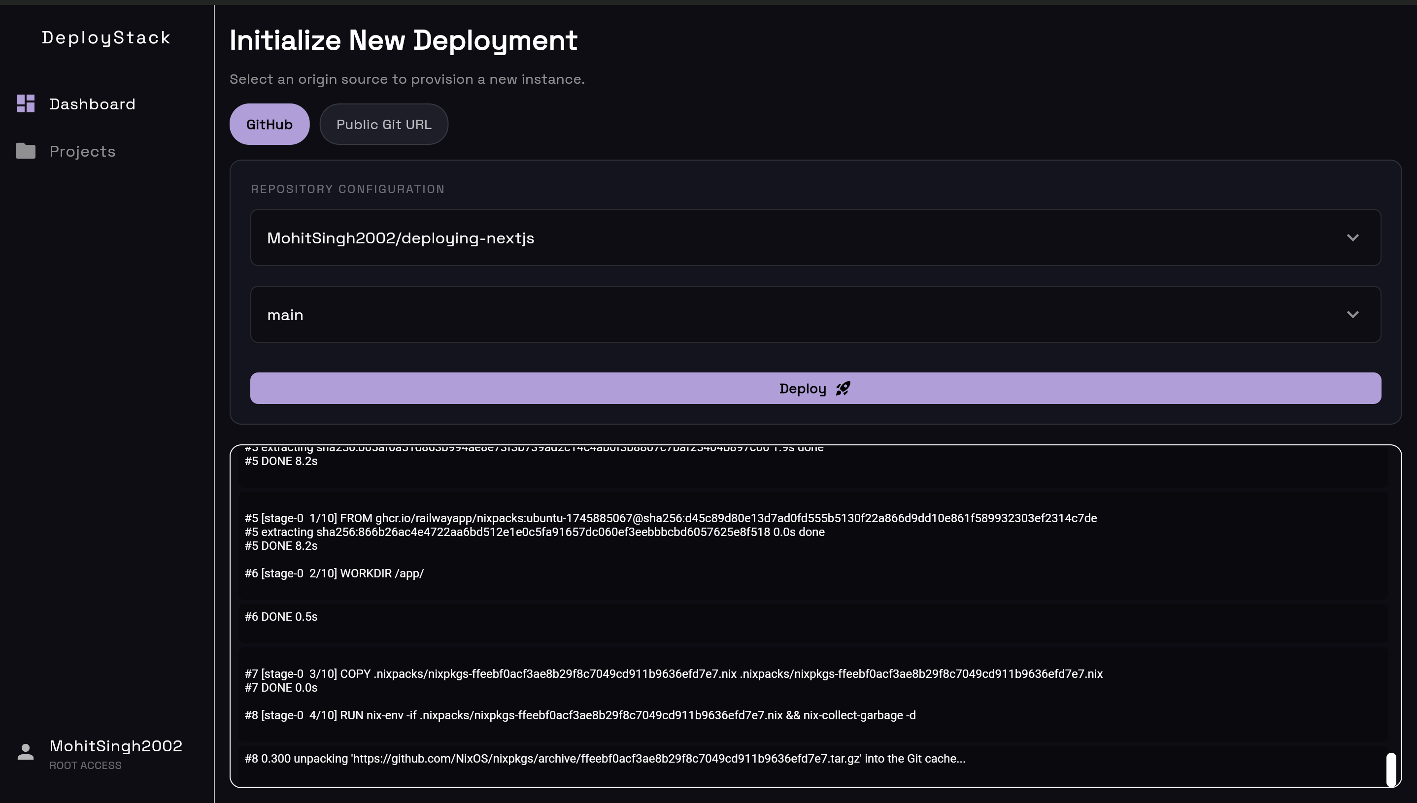 DeployStack - The Self-Hosted CI/CD Engine